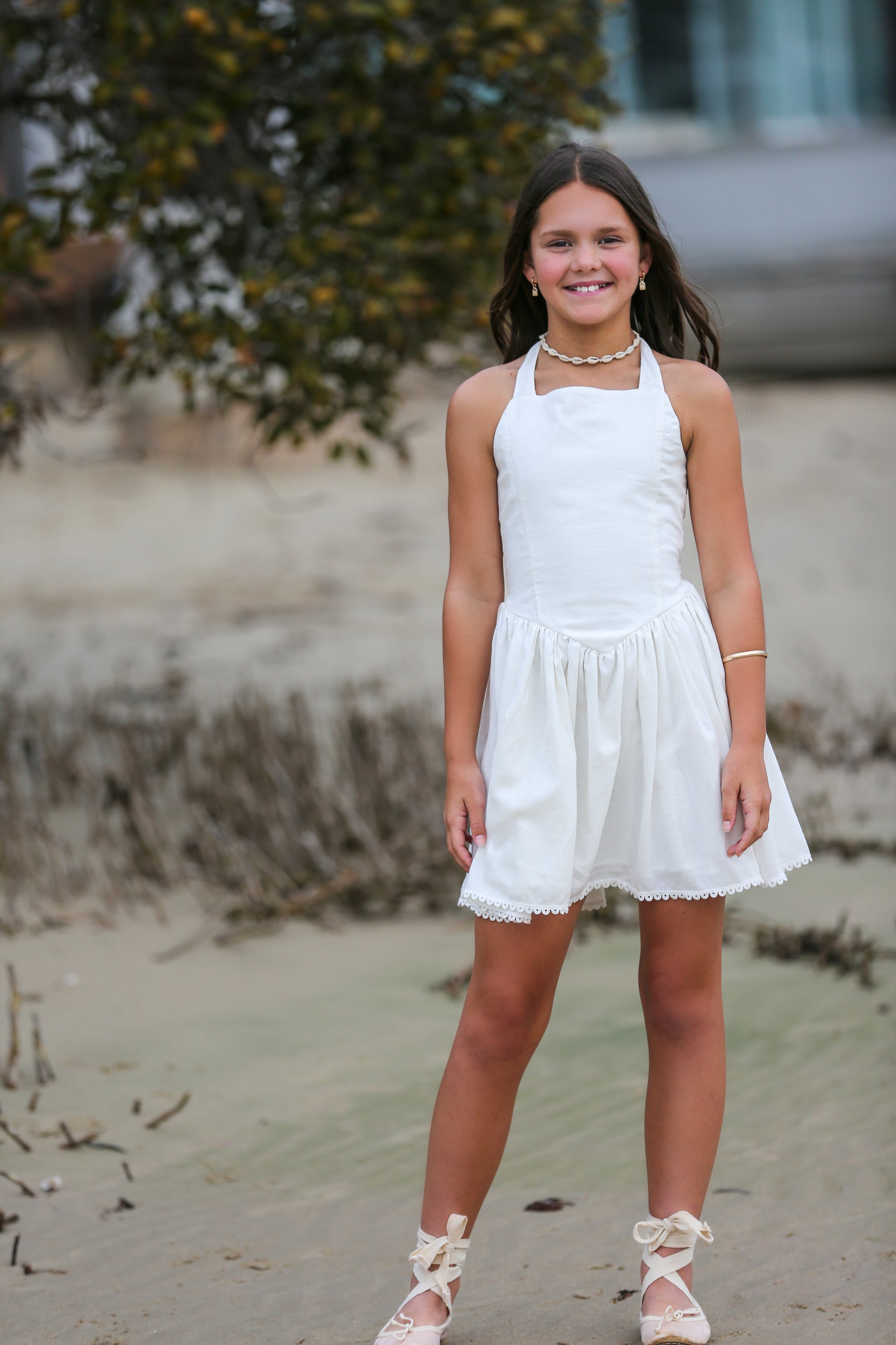 Amara Ivory Dress