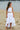Tea Princess Halo set with high low ruffle skirt