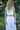 Tea Princess girls formal two-piece set - white cotton gauze with ruffled skirt and open-back detail
