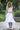 Halo set by Tea Princess - white shirred bodice top and high-low ruffle skirt outfit for girls