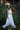 Flowing skirt detail with tassle white Neva set by Tea Princess