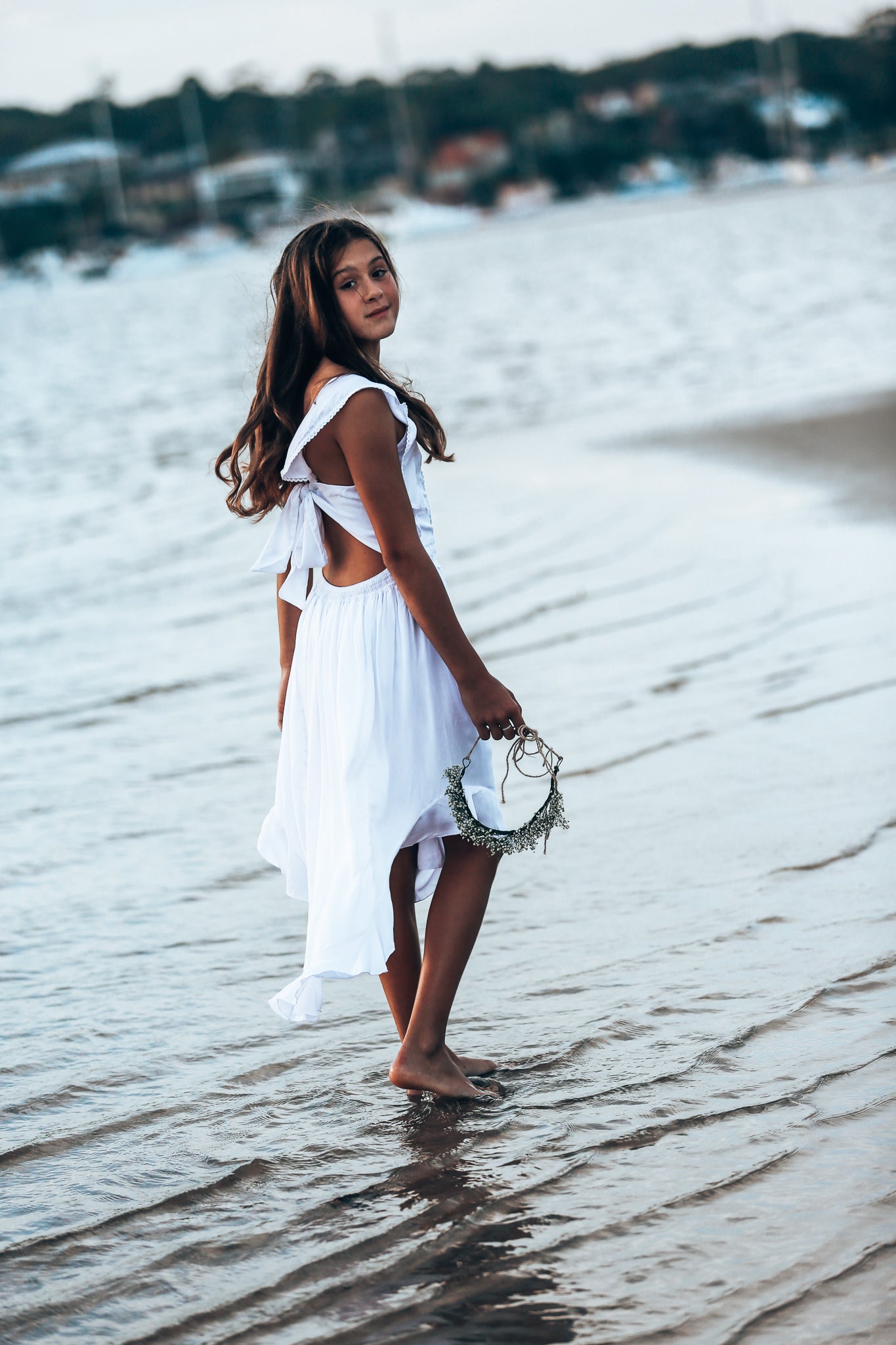 White Tween Dress 