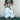 White flower girl dress