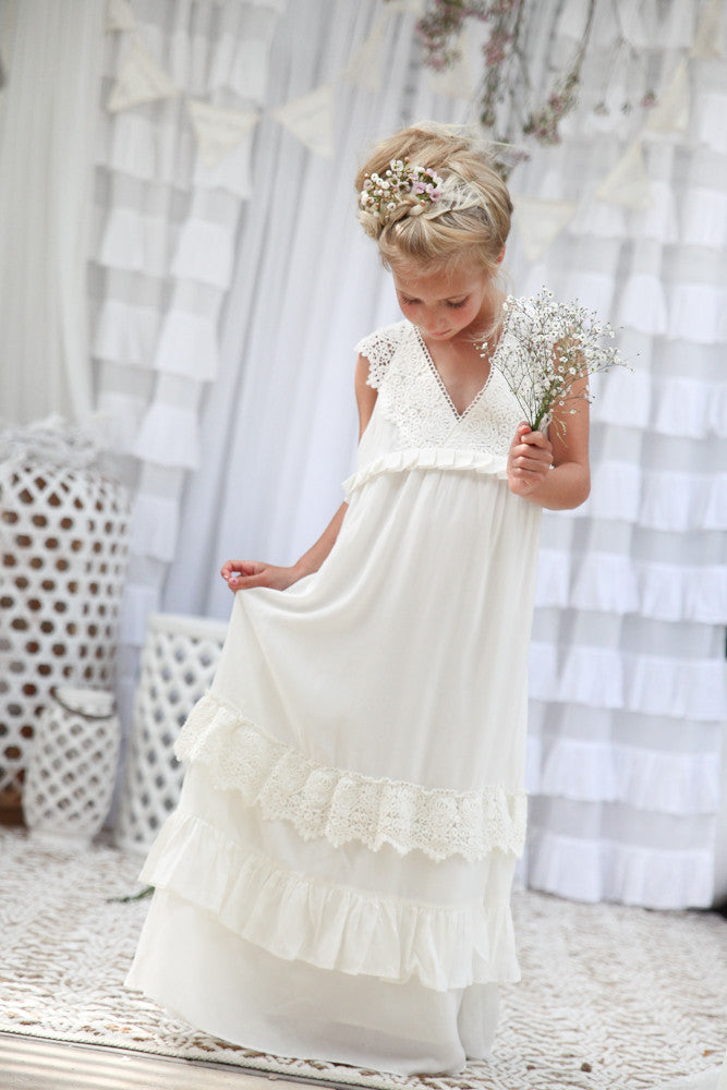 Flower girl maxi dress Clearance