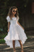 Girls white dress