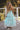 Tea Princess Freya Mint Set halter top with tassel tie and ruffle skirt 